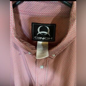 Men XL cinch shirt nwot
